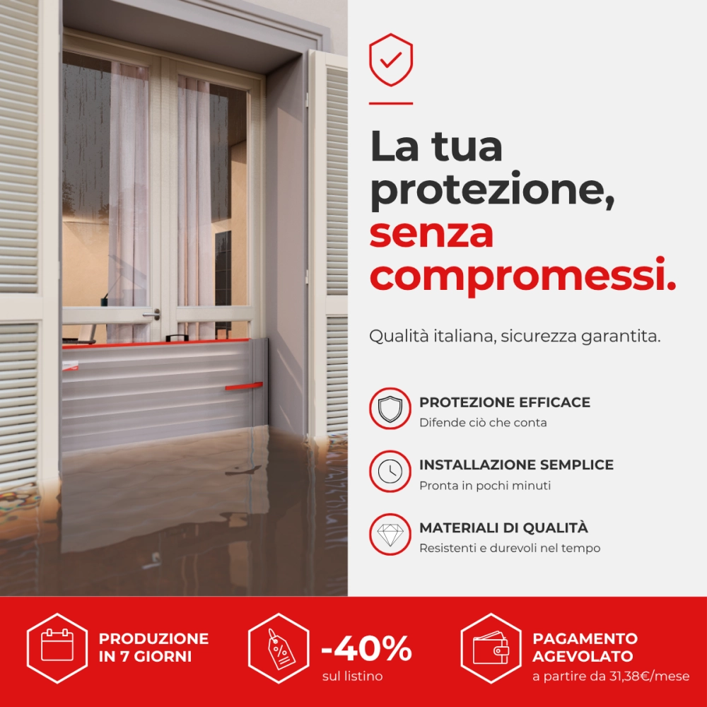 Proteggi ciò che ami dalle alluvioni 